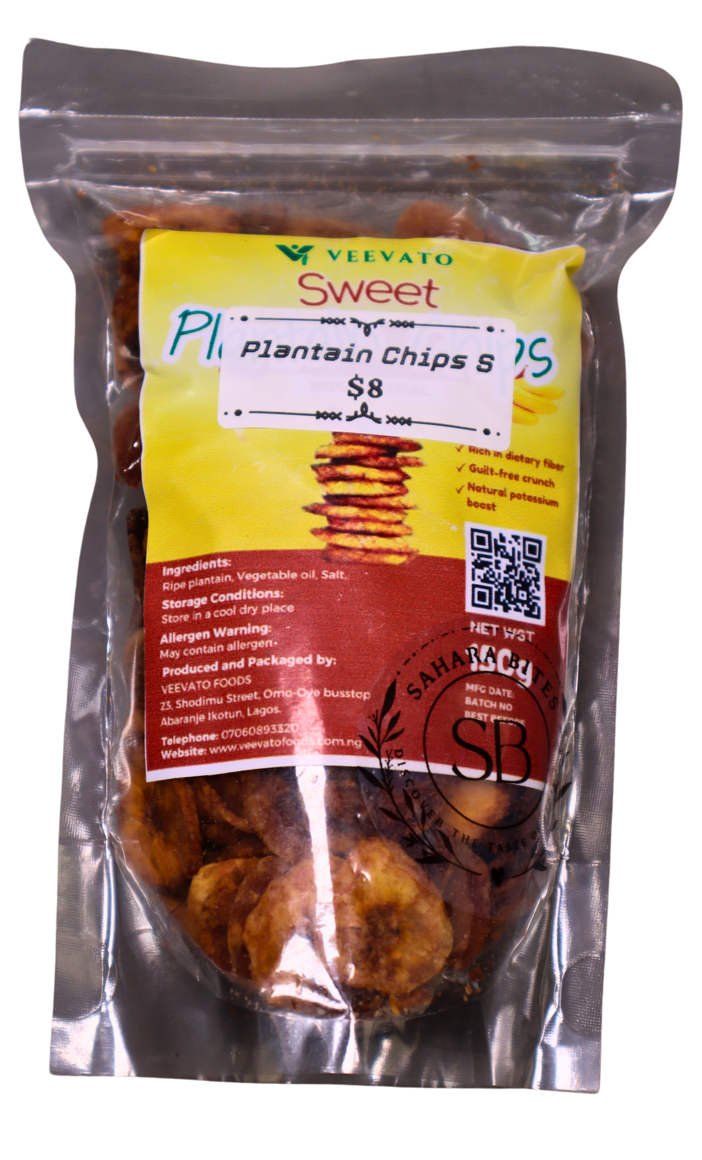 Sweet Plantain Chips (Small)